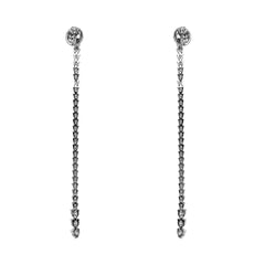 Essentials Graduated Diamond Line Earrings