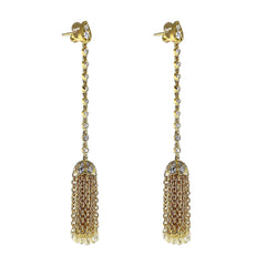Chantilly Long Tassel Earrings