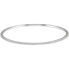 Pave Diamond Bangle Bracelet