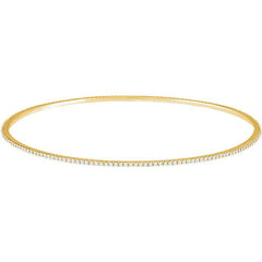 Pave Diamond Bangle Bracelet