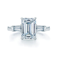 Classic Three Stone Diamond Engagement Ring