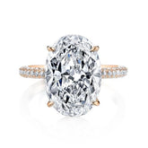 Pave Diamond Engagement Ring Setting