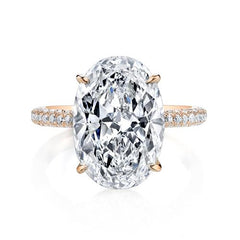 Pave Diamond Engagement Ring Setting