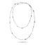 Fresh Water Pearls and Black Diamonds Station Necklace