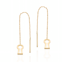 Lock Thread Earring
