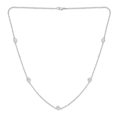 Diamond By The Yard Necklace