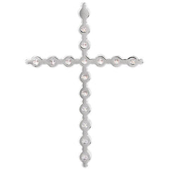 Diamond Share Prong Cross