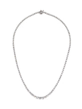 Classic Round Diamond Necklace