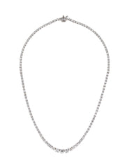 Classic Round Diamond Necklace