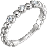 Diamond Beads Ring