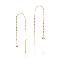 Single Princess Thread Earring