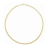 14k Gold Herringbone Necklace