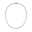 Essentials Three Prongs Graduated Tennis Necklace