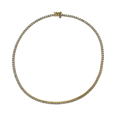 Essentials 7.35 Carat Tennis Necklace