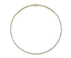 Essentials Four Prong Diamond Tennis Necklace