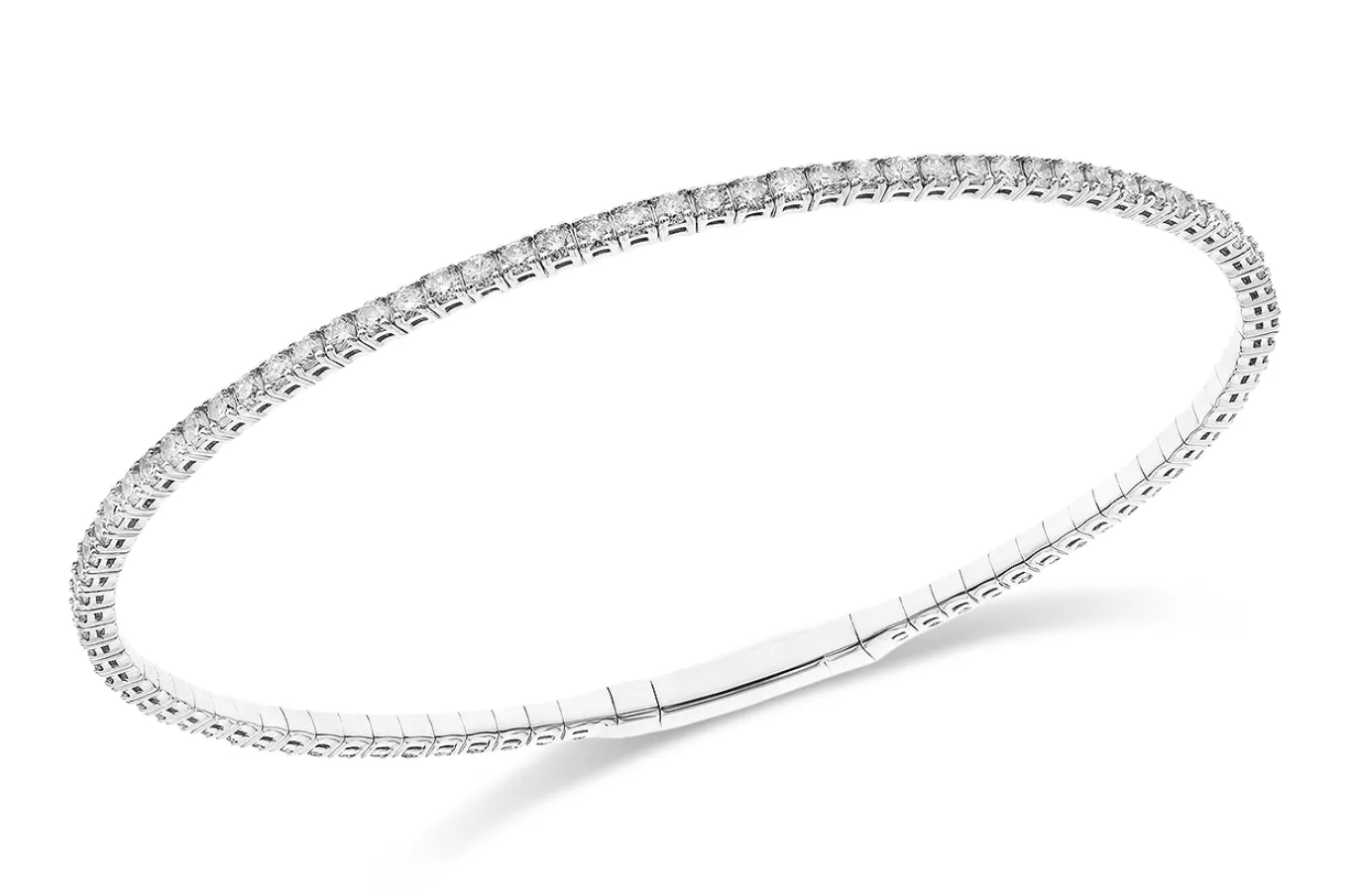 Essentials Flexible Diamond Bangle Secondary image