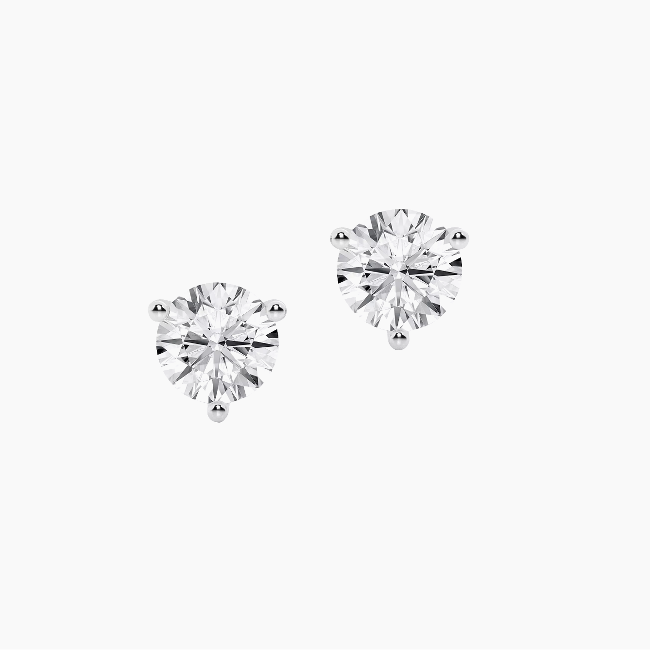 Lab-Grown Diamond Stud Earrings