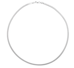 14k Gold Herringbone Necklace