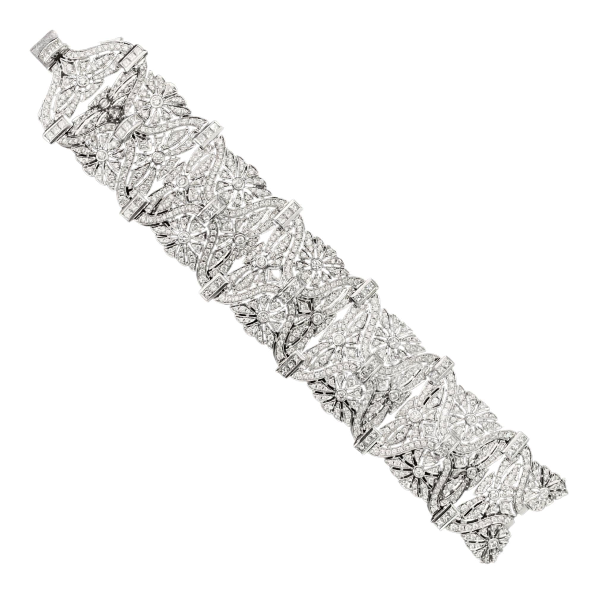 Art Deco Diamond Bracelet Secondary image