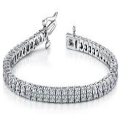 Classic Round Diamond Tennis Bracelet