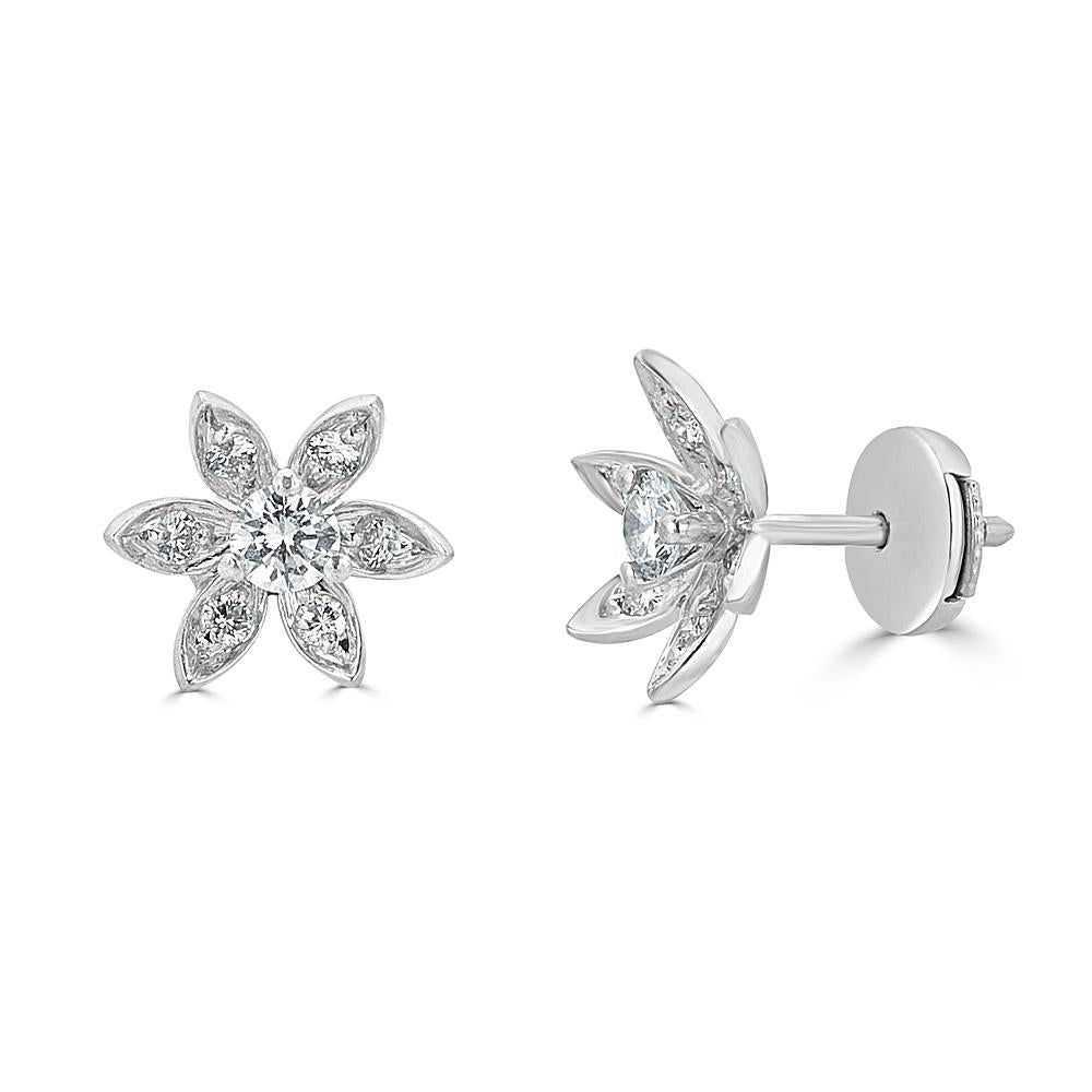 Flower Stud Earrings Secondary image