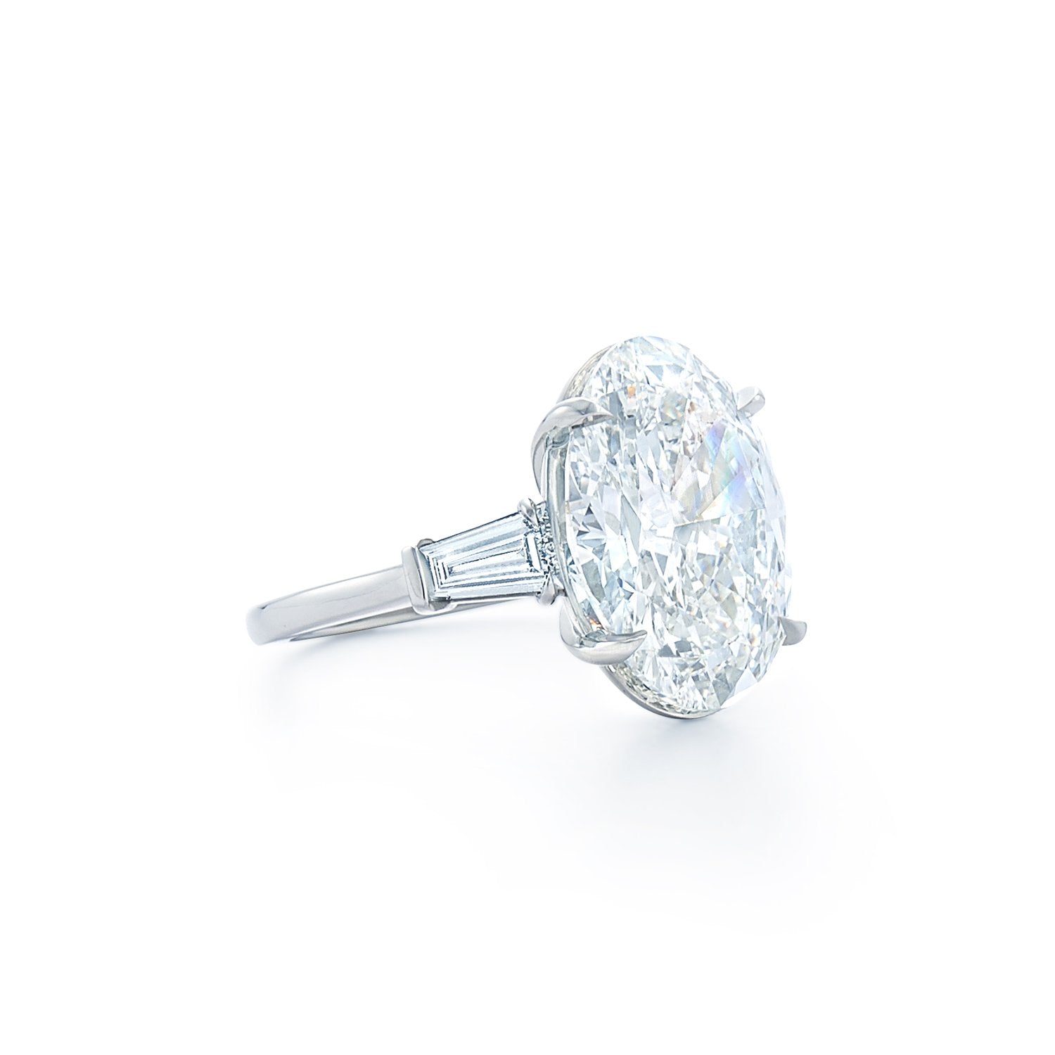 Classic Three Stone Diamond Engagement Ring Secondary image