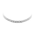 Graduated Diamond Tennis Necklace