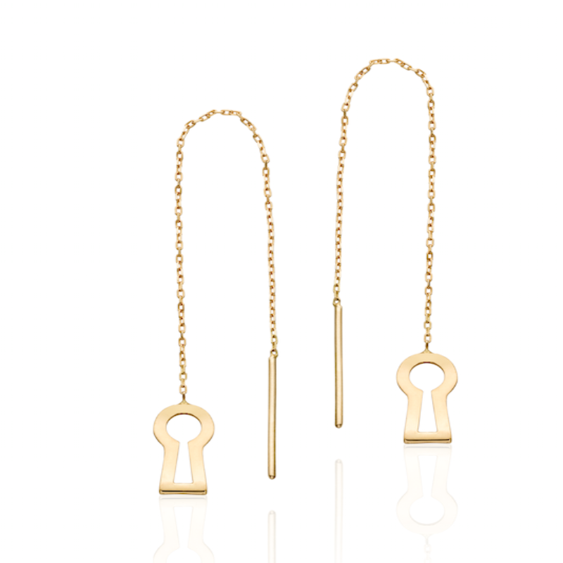 Lock Thread Earring