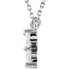 Marquise Diamond Cluster Pendant