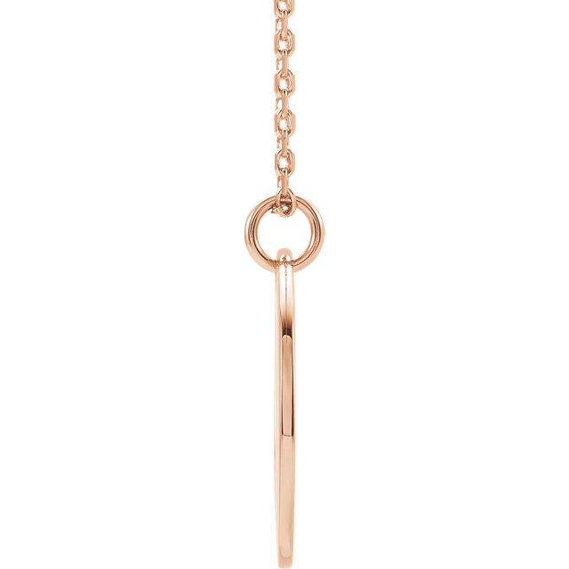 Engravable Heart Disk Pendant
