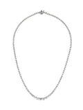 Classic Round Diamond Necklace