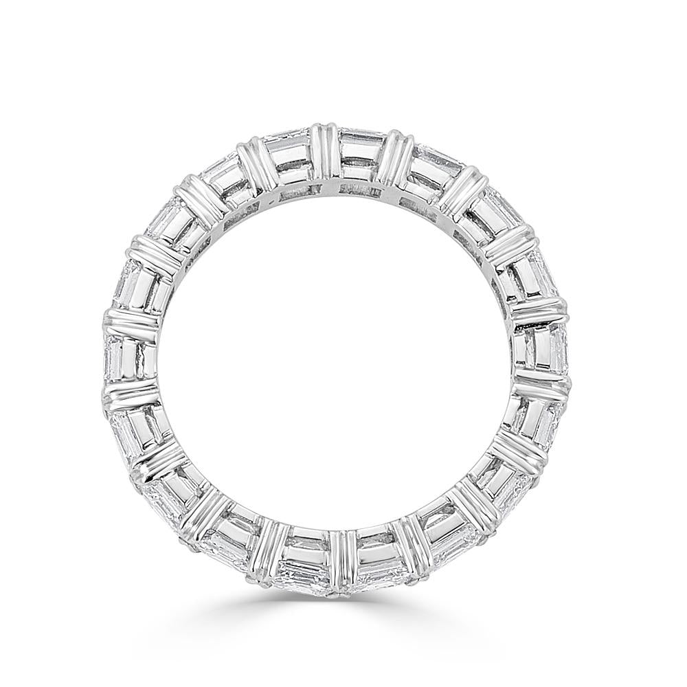 Asscher Cut Diamond Eternity Band Secondary image