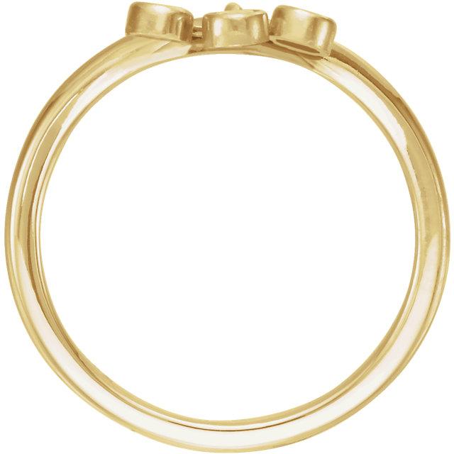 Diamond Fringe Ring