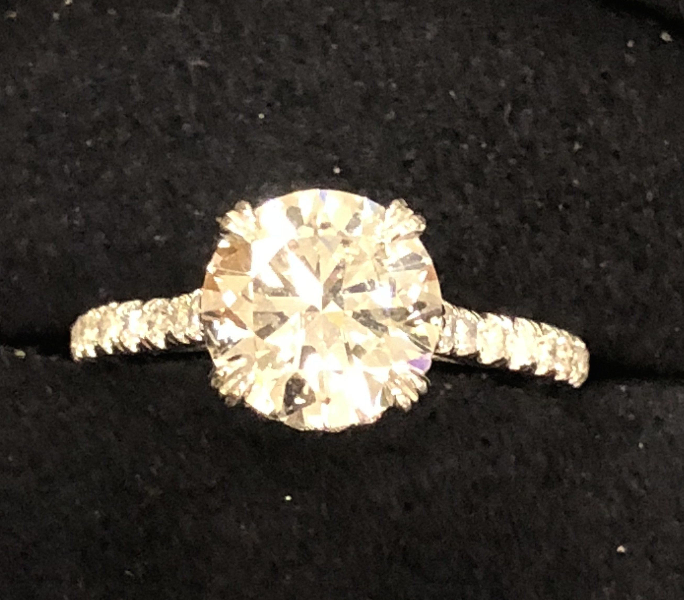 Signature Pave Diamond Engagement Ring
