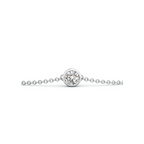 Single Bezel Set Diamond Bracelet