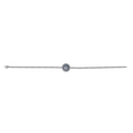 Single Evil Eye Bracelet with Diamonds