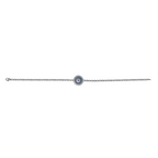 Single Evil Eye Bracelet with Diamonds