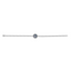 Single Evil Eye Bracelet with Diamonds