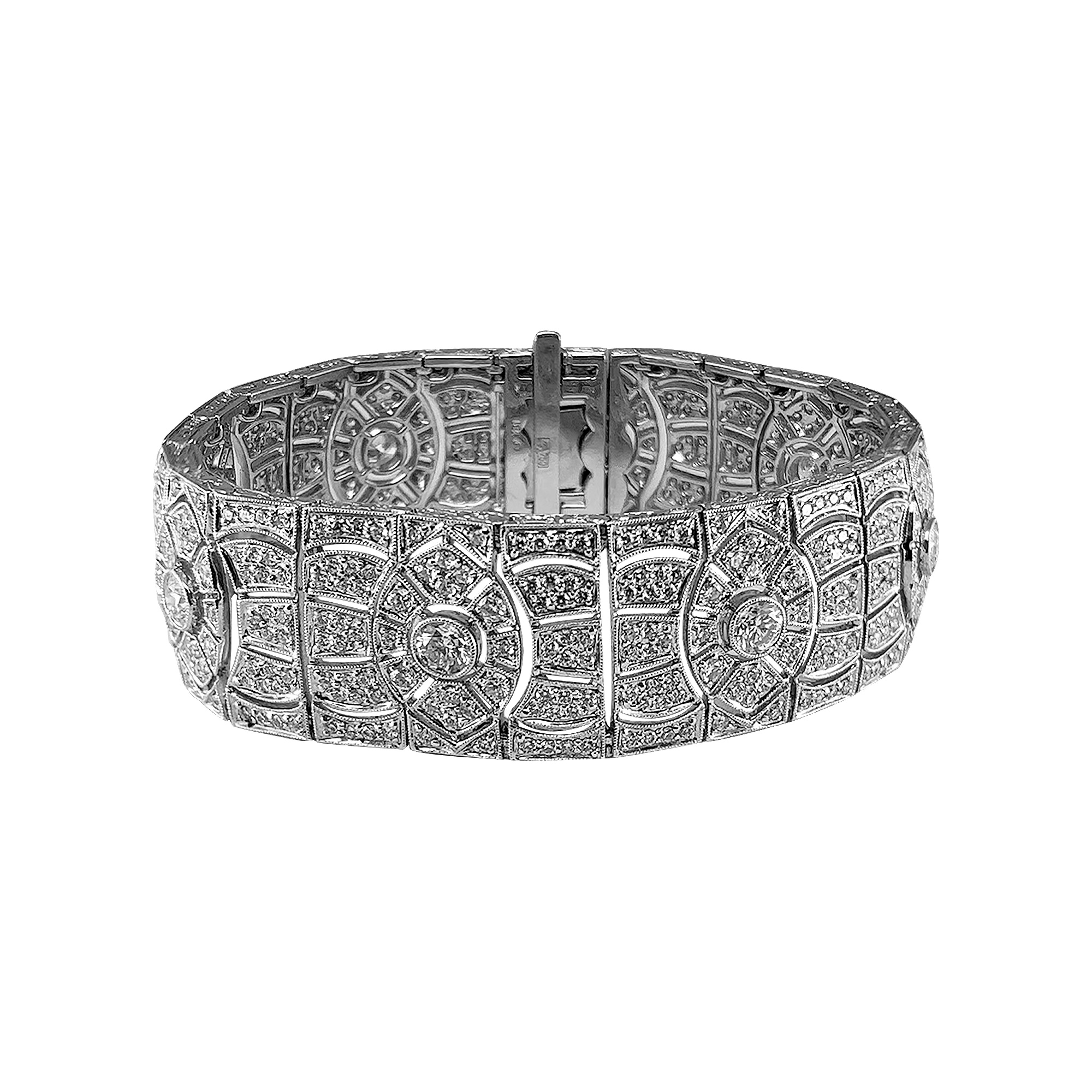 Odeon White Gold and Diamonds Bracelet Main image